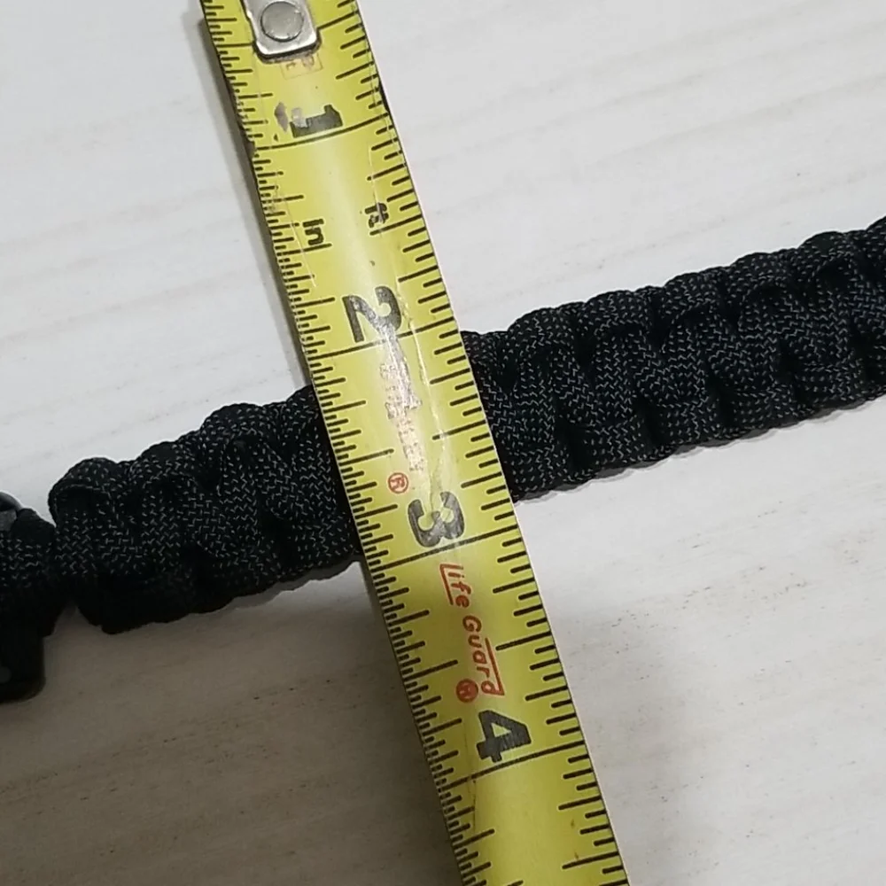 Black Paracord Bracelet